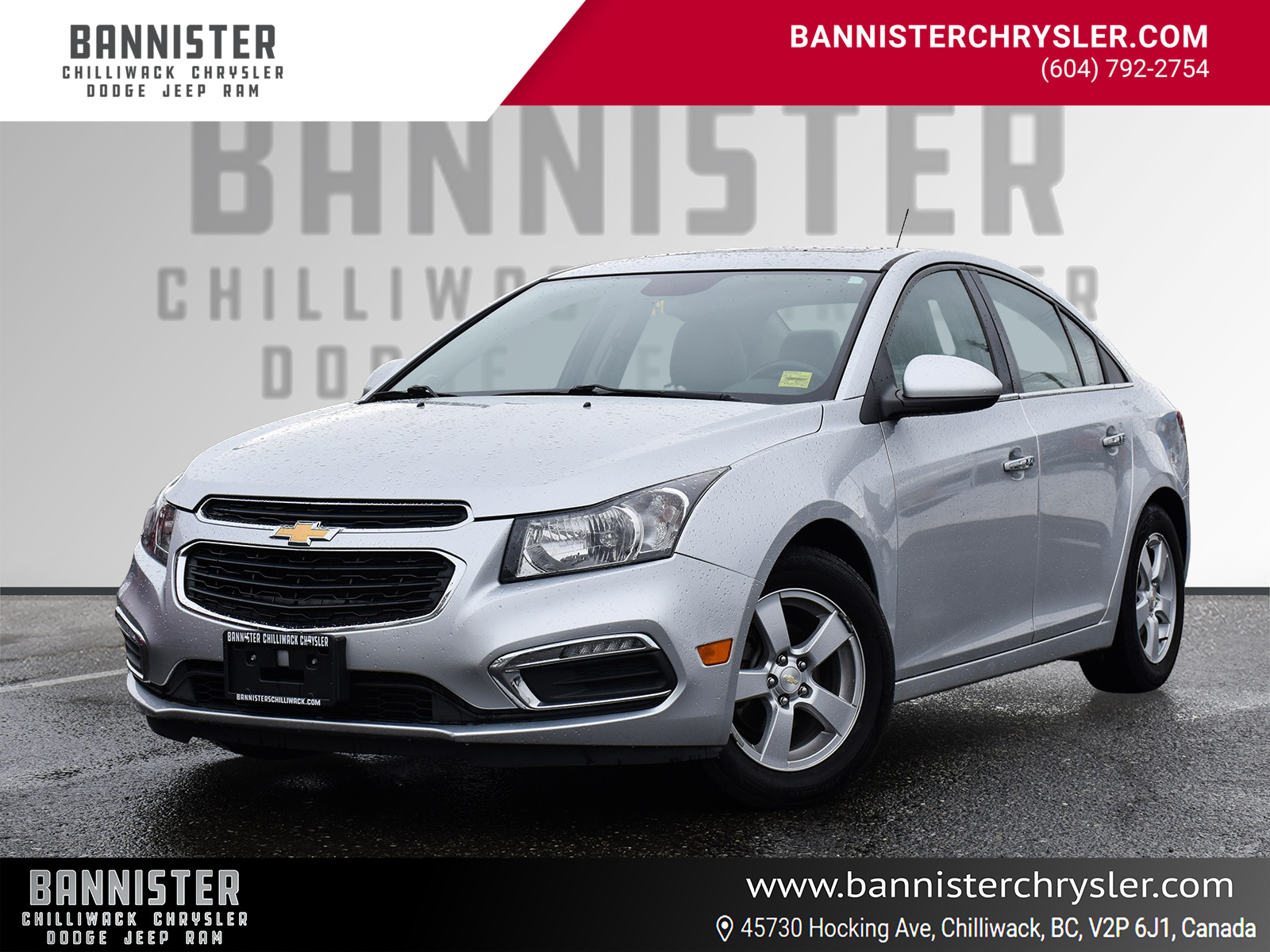 2016 Chevrolet Cruze LIMITED | LEATHER | SUNROOF | BACKUP CAMERA |