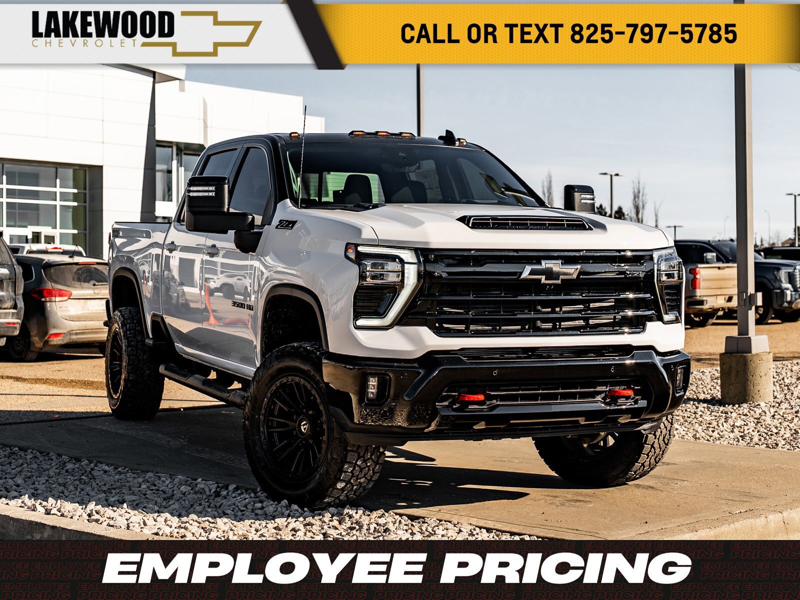 2025 Chevrolet SILVERADO 3500HD LTZ | 3in RC Lift | Fuel Wheels | A/T Tires | Blac