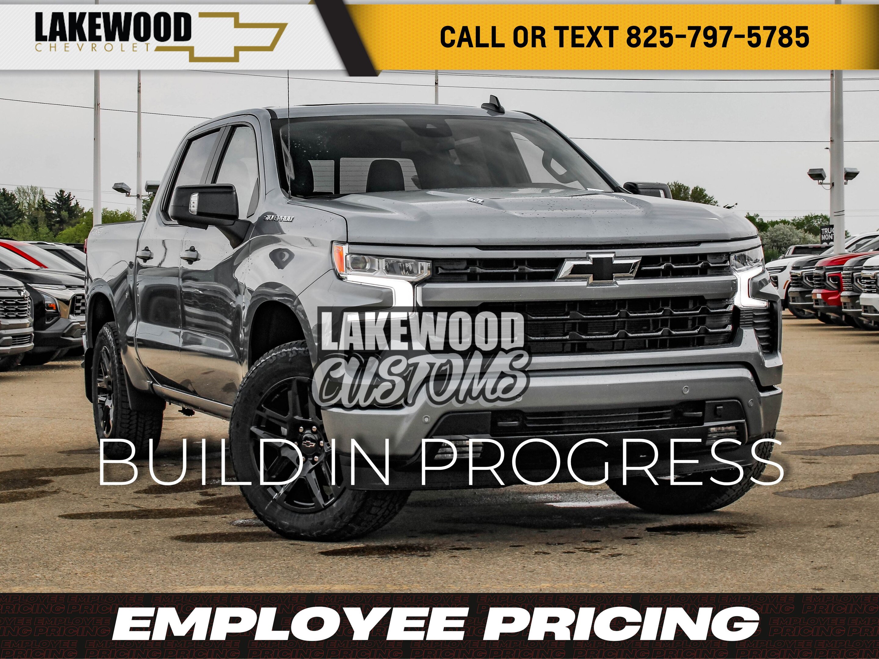 2025 Chevrolet Silverado 1500 RST | 3.5in Zone Lift | Fox Shocks | Fuel Wheels |