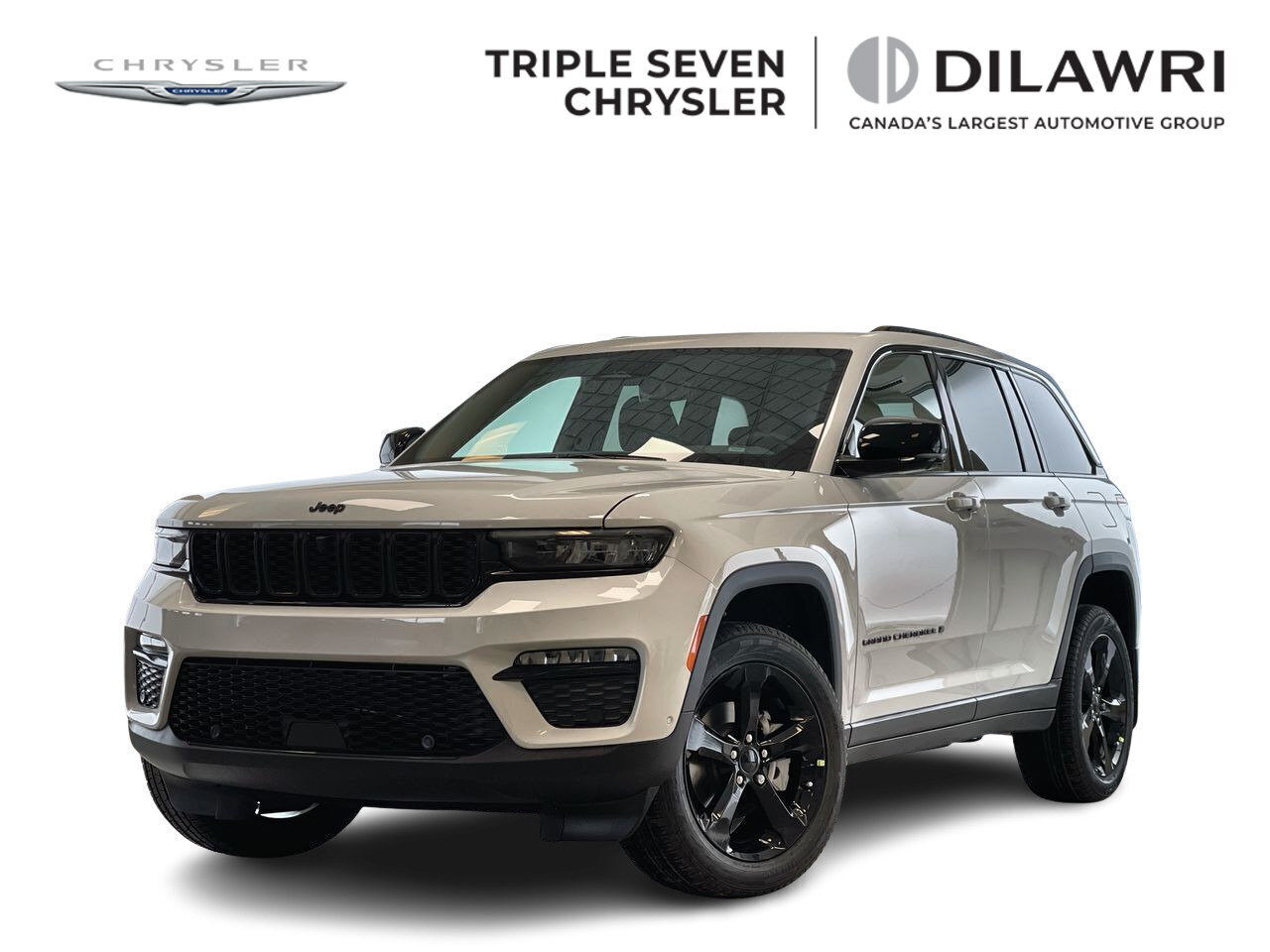 2025 Jeep Grand Cherokee LIMITED Black Appearance Package, Dual-Pane Comman