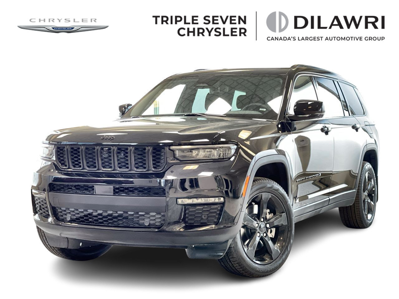 2025 Jeep Grand Cherokee L LIMITED Global Blk W/Global Blk, Capri Leatherette