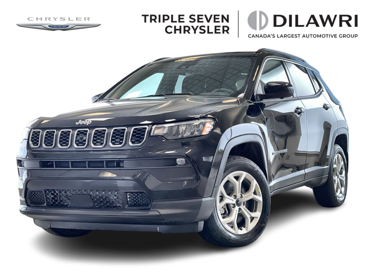 2025 Jeep Compass NORTH Driver Assistance Group, Black Premium Cloth