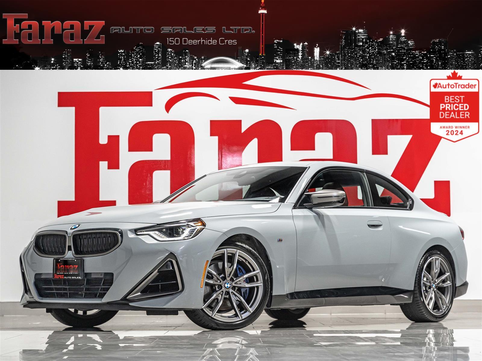 2022 BMW 2 Series M240i xDrive|COUPE|BLINDSPOT|NAVI|REARCAM|RED LEAT