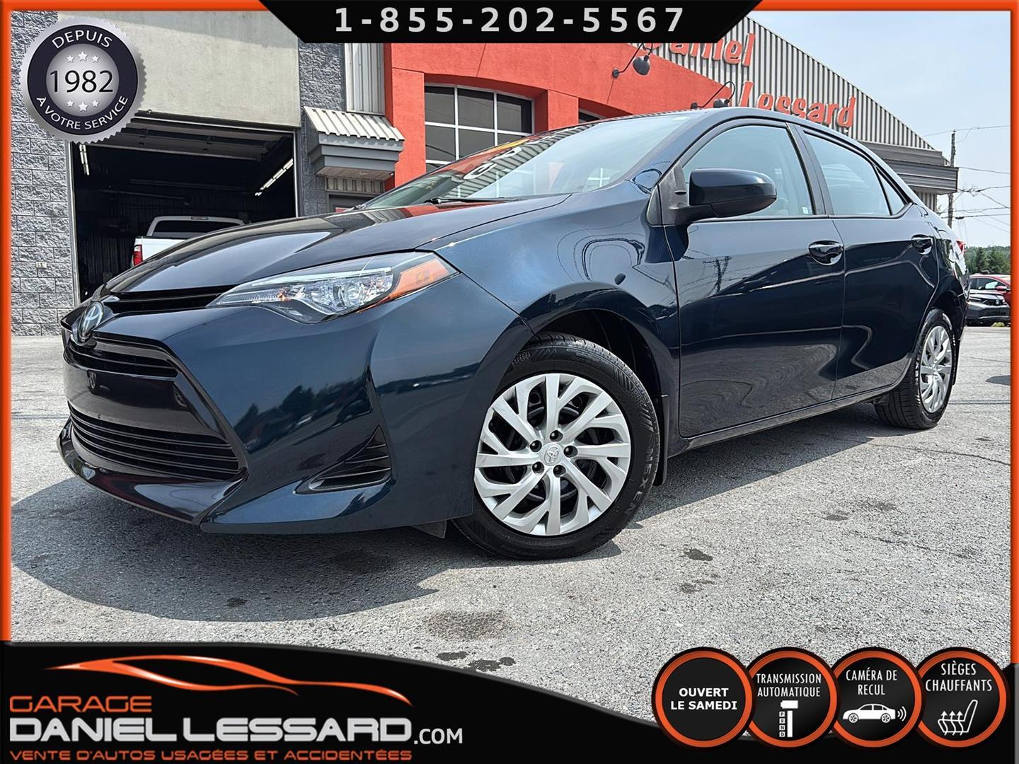 2017 Toyota Corolla LE, AUTOMATIQUE, BANC AV CHAUFFANT, CAMERA