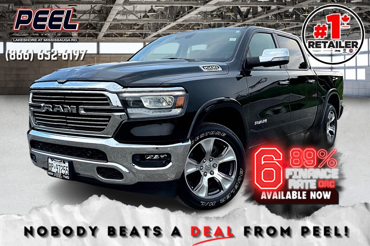 2022 Ram 1500 Laramie | Vented Buckets | 12" Screen | Demo |SAVE