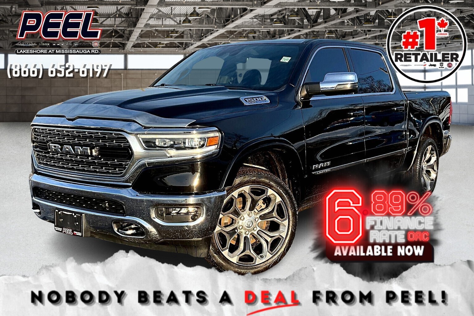 2023 Ram 1500 Limited | Vented Leather | 12" NAV | 3.92 | 4X4