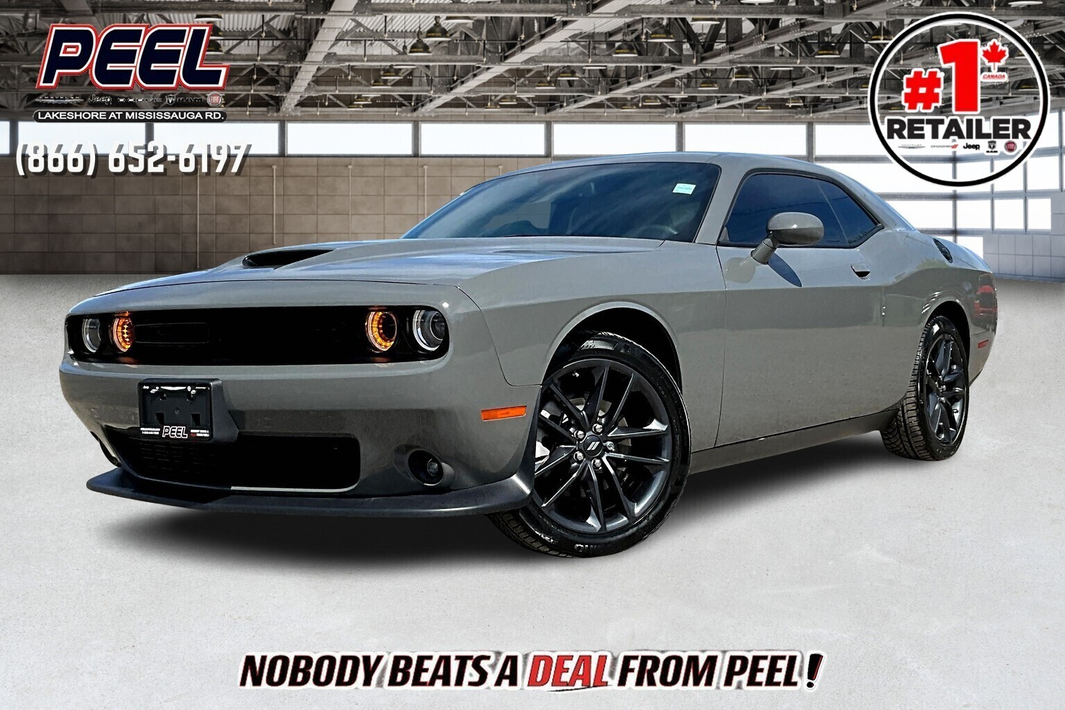 2023 Dodge Challenger GT Plus | Blacktop | Sunroof | Alpine | NAV | AWD