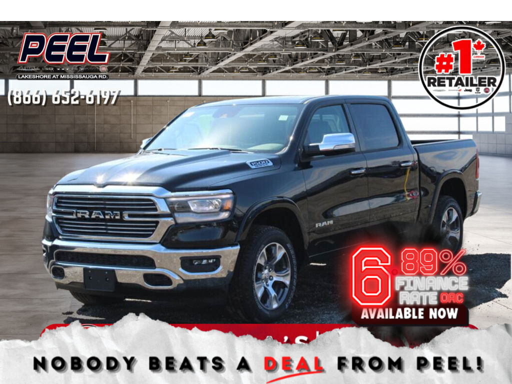 2022 Ram 1500 Laramie | Vented Leather | 12" Screen | DEMO| SAVE