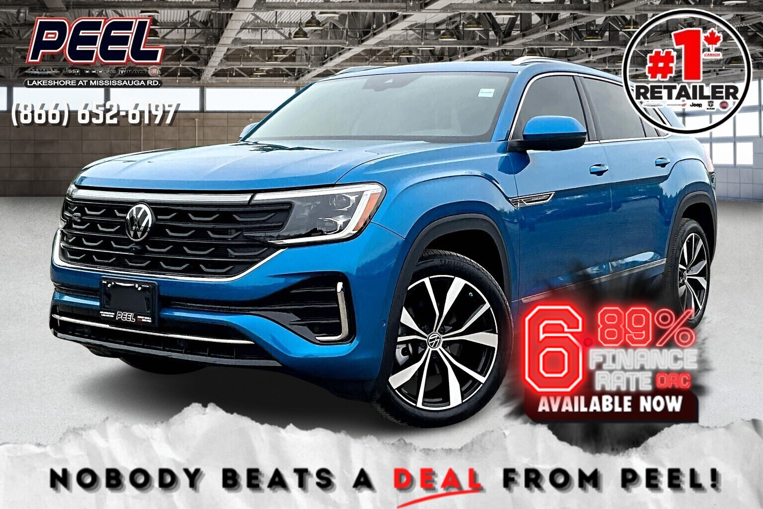 2024 Volkswagen Atlas Cross Sport Exceline R Line | Vented Leather | Panoroof | AWD