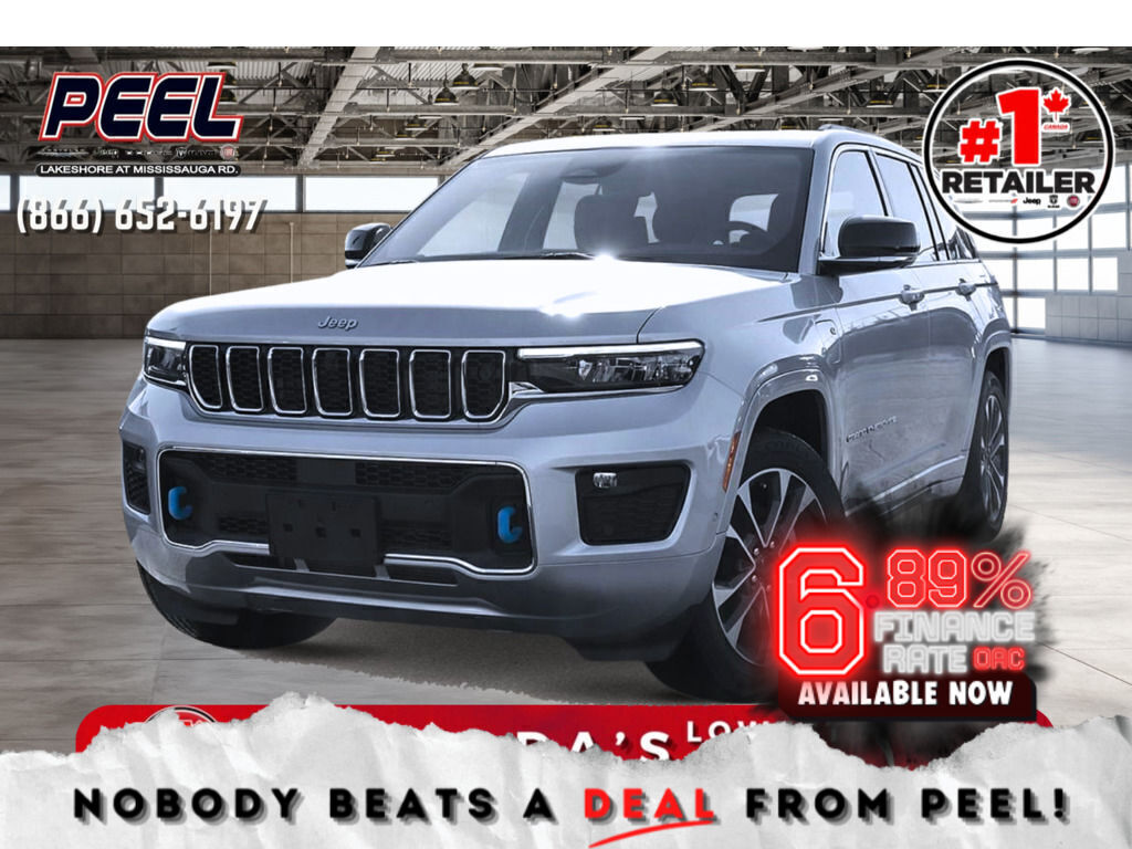 2023 Jeep Grand Cherokee 4xe Overland | Vented Leather | Panoroof | DEMO/SAVE