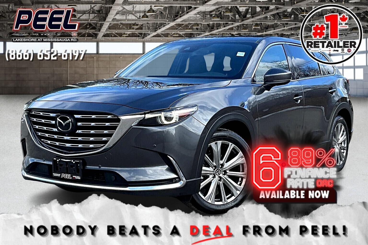 2023 Mazda CX-9 Signature | 6Seat | Sunroof |  SafetyTech | AWD