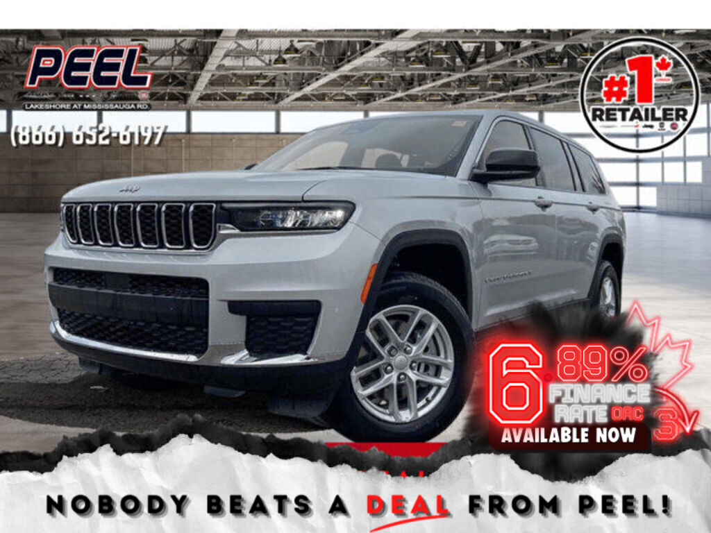 2024 Jeep Grand Cherokee L Laredo 4X4 | SUNROOF | TOW PKG | 7 PASSENGER