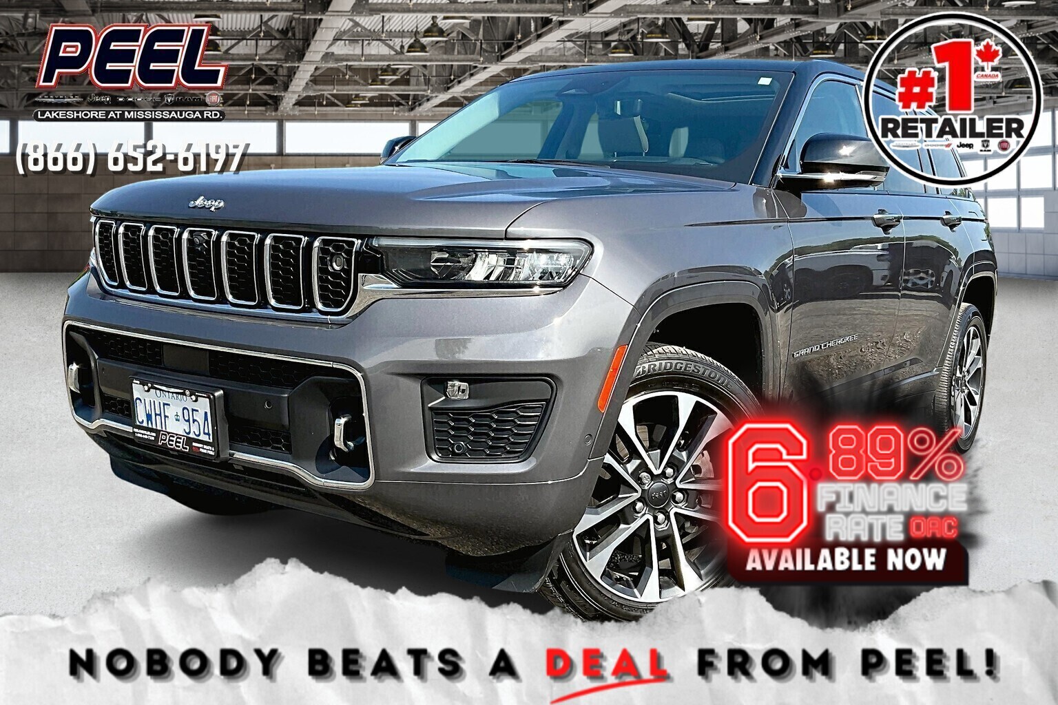 2023 Jeep Grand Cherokee Overland | 5.7L HEMI V8 | FULLY LOADED | DEMO SAVE