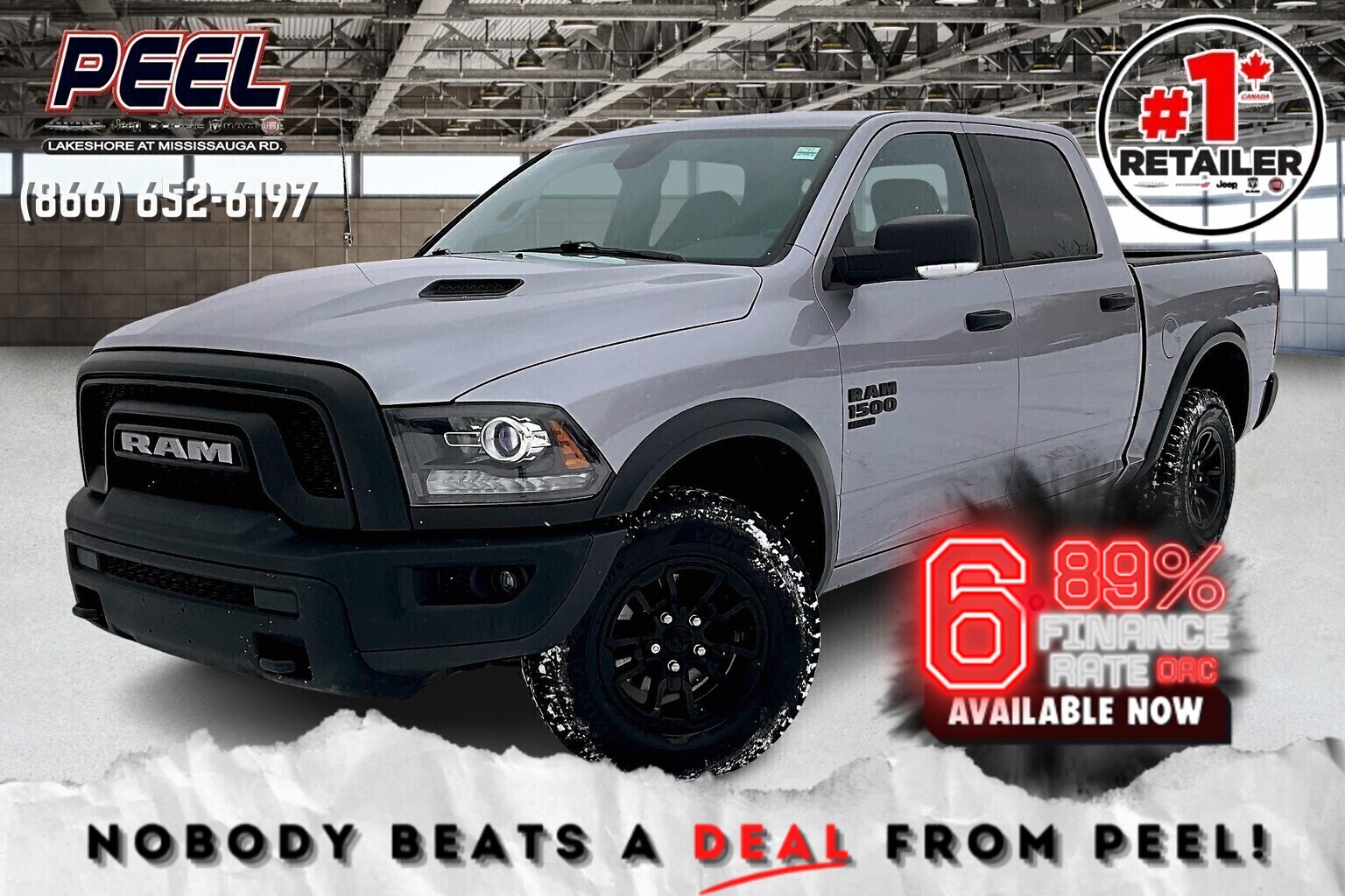 2022 Ram 1500 Classic Warlock Crew | All-terrain Pkg | 3.55 Axle | 4X4