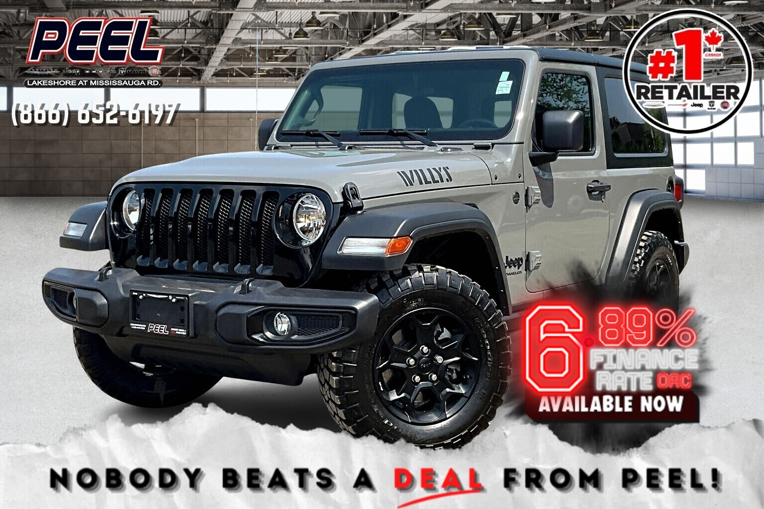 2023 Jeep Wrangler Willys Sport 2Dr 4X4