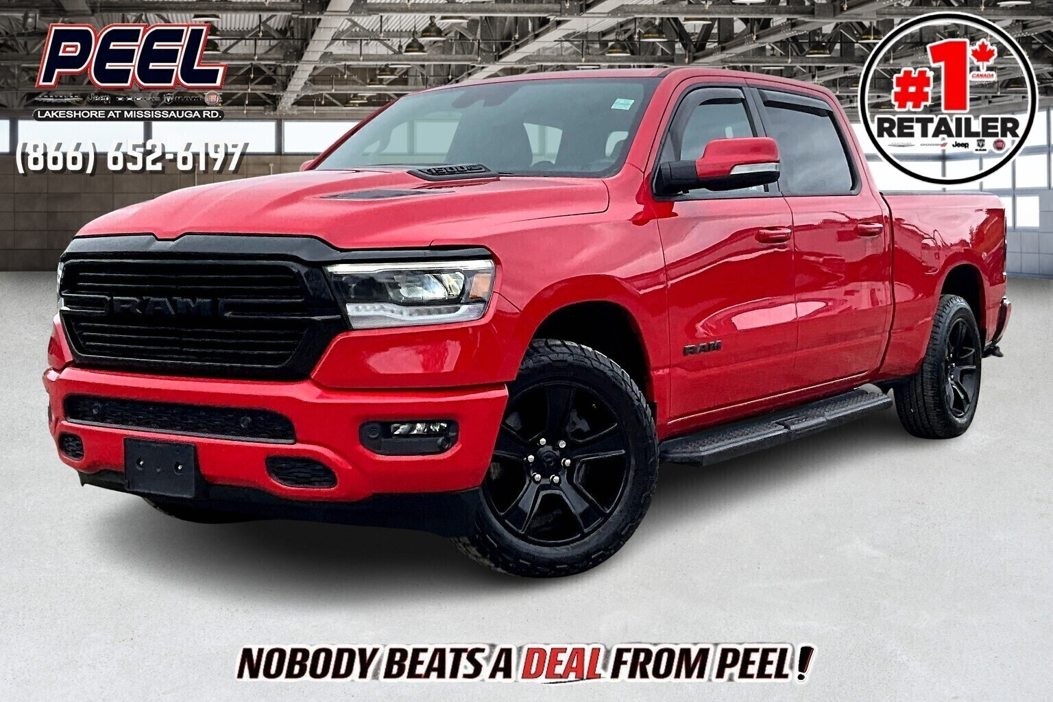 2022 Ram 1500 Sport Crew Night | 6'4Box | Level2 | Alpine | 4X4