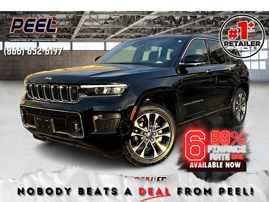 2023 Jeep Grand Cherokee Overland 4x4 | Demo Clearance | SAVE BIG