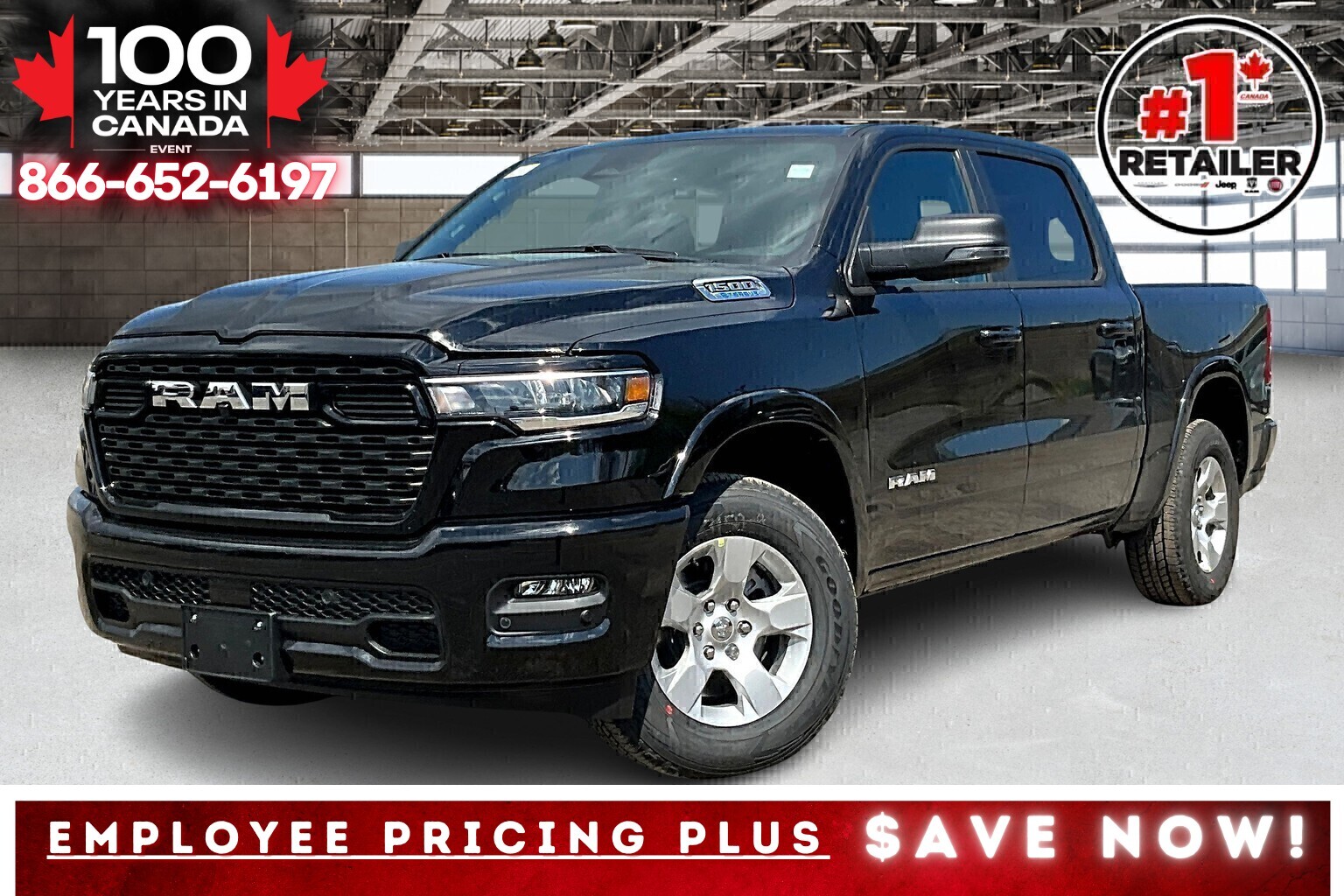 2025 Ram 1500 BIG HORN CREW | Lvl 2 Equip | Sport App Pkg | 