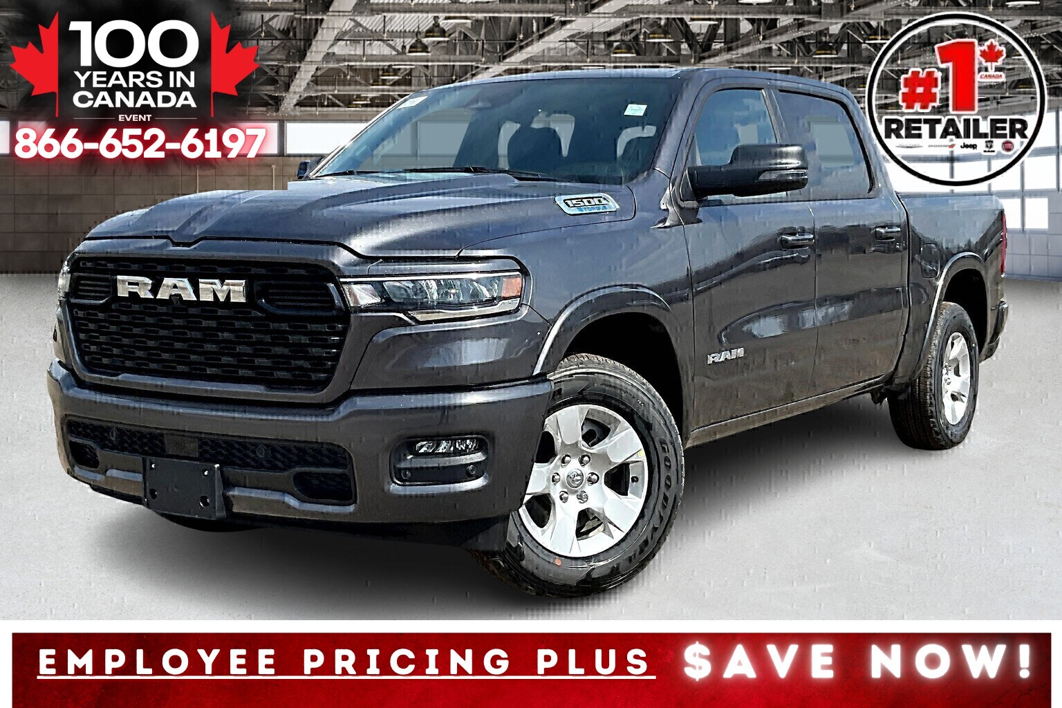 2025 Ram 1500 BIG HORN CREW | Lvl 2 Equip | Sport App Pkg | 