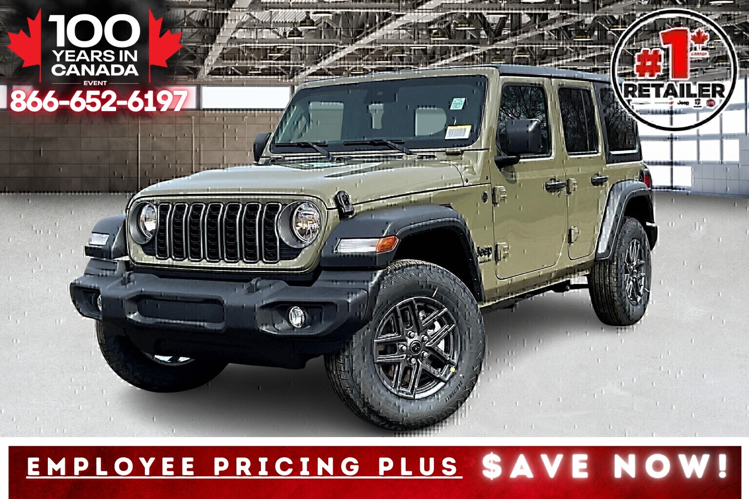 2025 Jeep Wrangler SPORT S 4 DOOR | Hardtop | Heated Seats & Wheel 