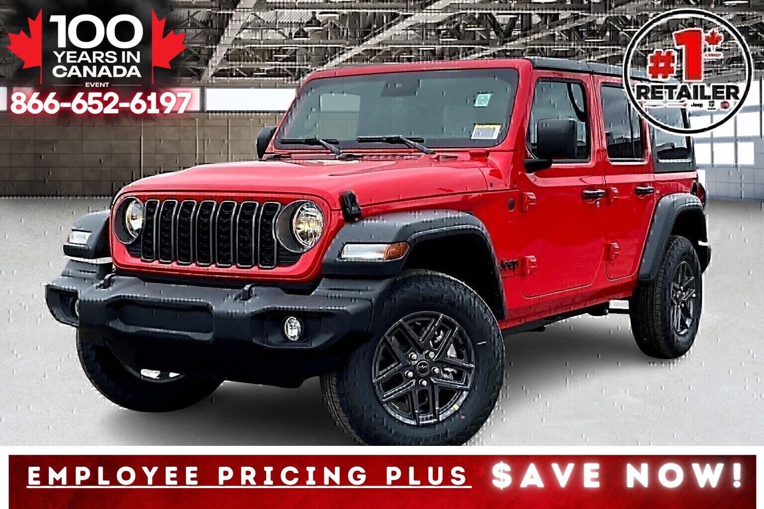 2025 Jeep Wrangler SPORT S 4 DOOR | Hardtop | Heated Seats & Wheel 