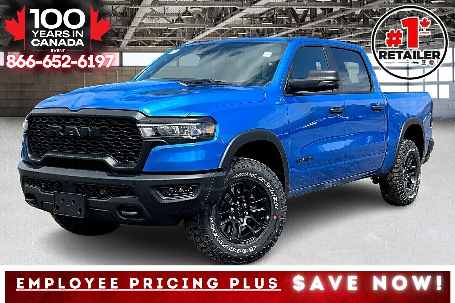 2025 Ram 1500 REBEL CREW | Sport Hood | 12"Screen | Adapt Cruise