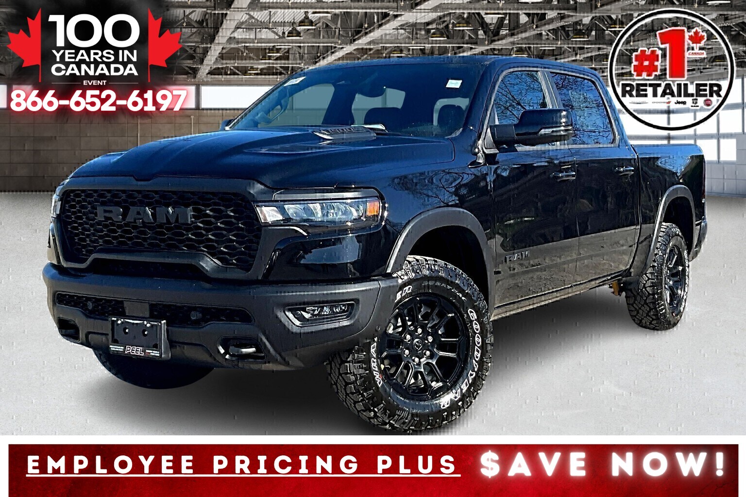 2025 Ram 1500 REBEL CREW | Leather | Pano Roof | Level 2