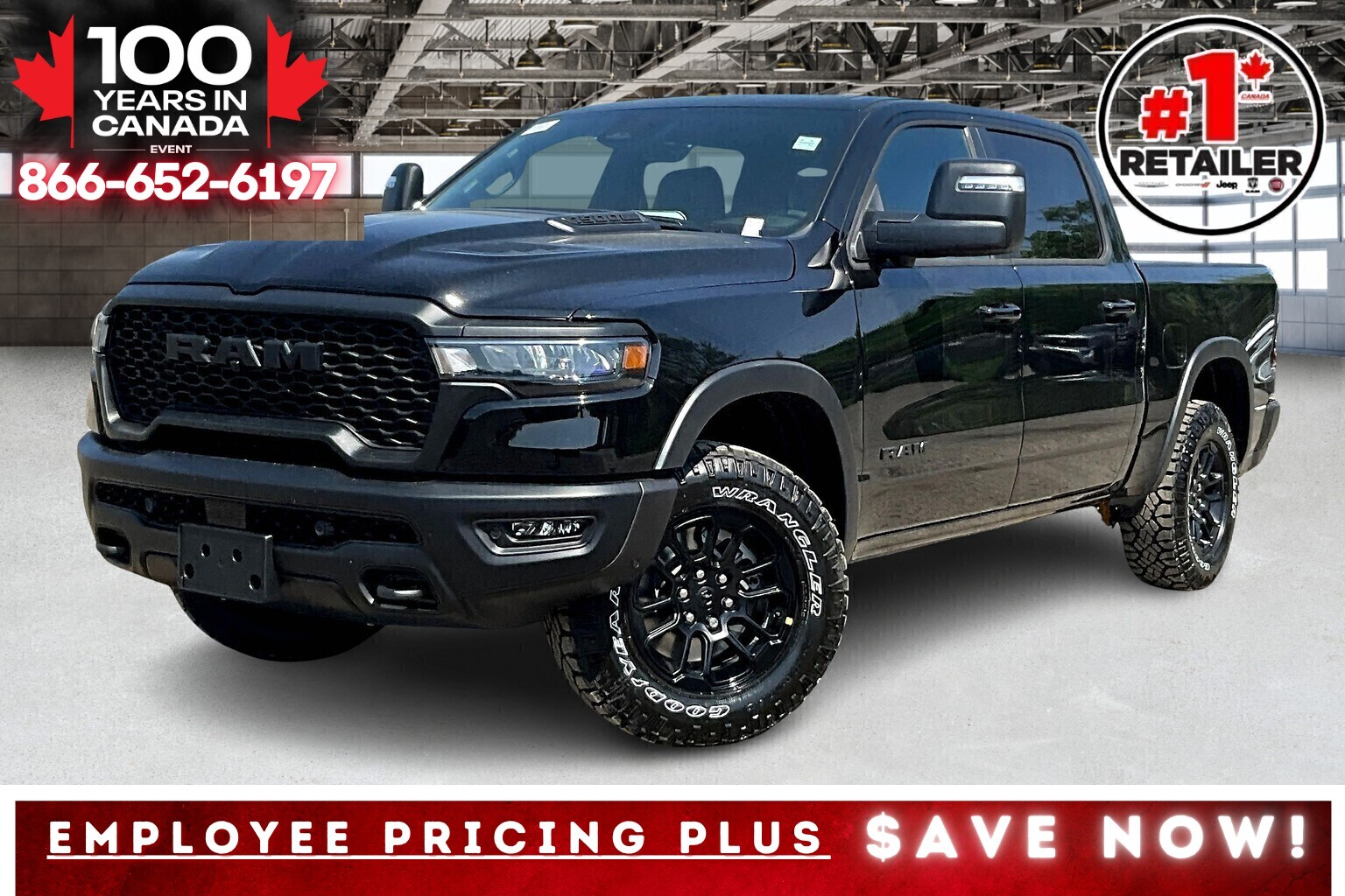 2025 Ram 1500 REBEL CREW | Tow Group | Towing Tech | Pano Roof