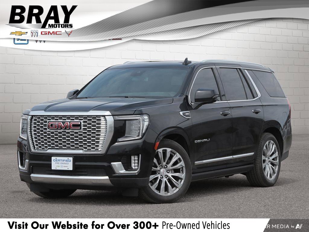 2023 GMC Yukon DenaliDENALI, 6.2L, 4X4, ROOF, HTD/COOL, 1-OWNER!