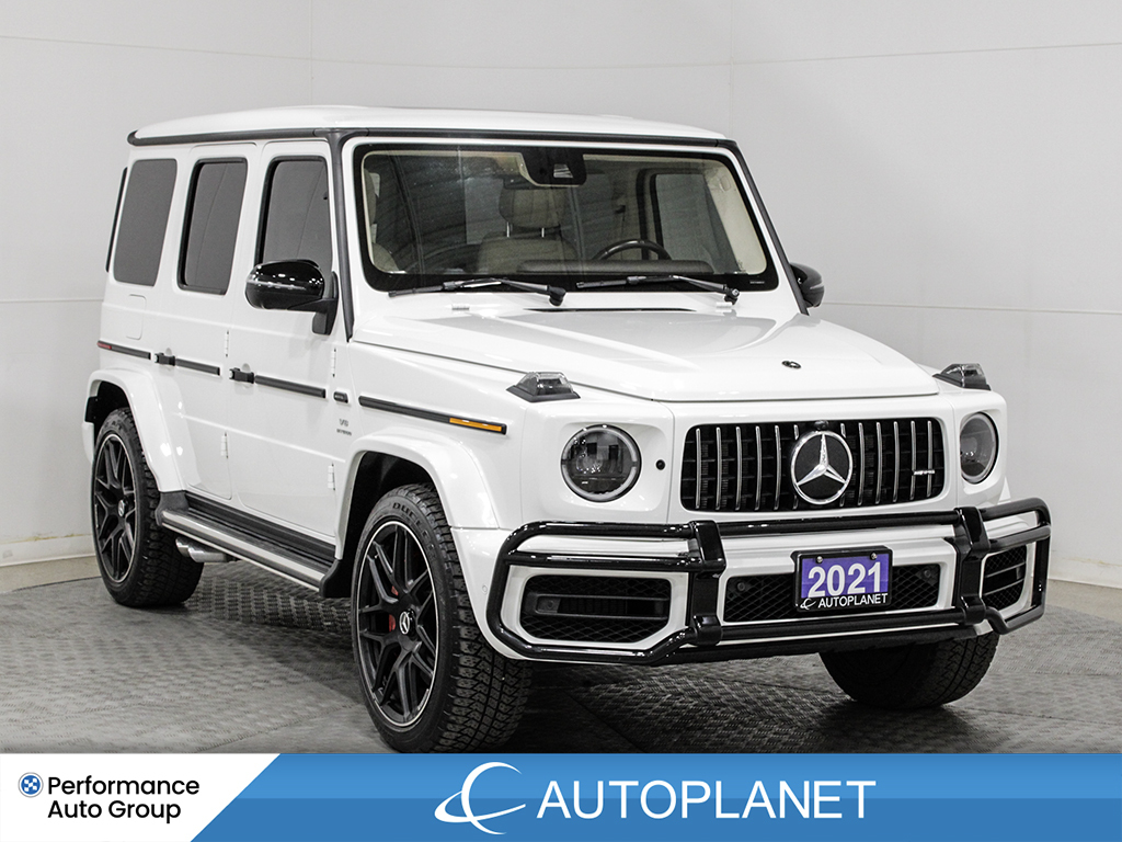 2021 Mercedes-Benz G63 AMG 4MATIC, Biturbo, Navi, Back Up Cam, Sunroof, V8!