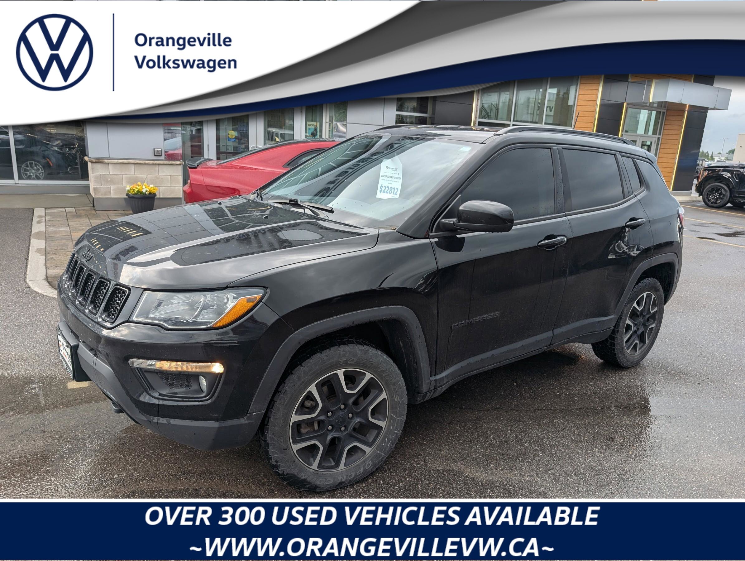 2021 Jeep Compass SportUPLAND, 4X4, HEATED CLOTH/WHEEL, REMOTE START