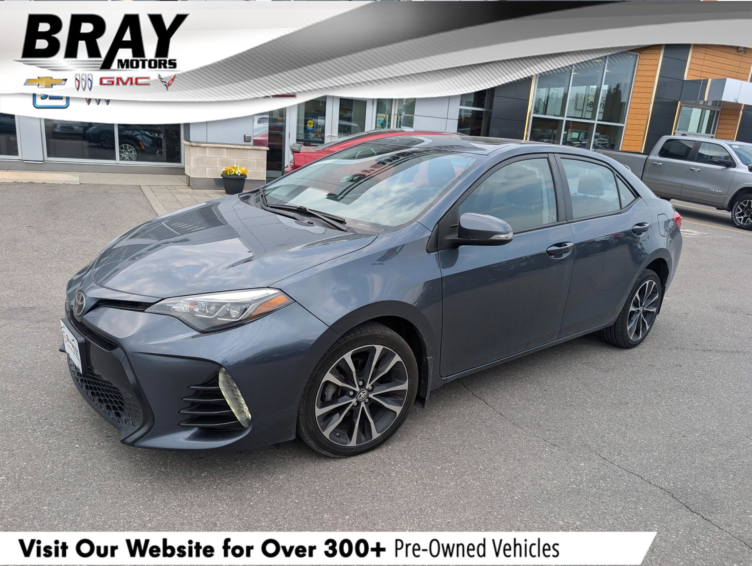 2017 Toyota Corolla SEXSE CVT, HEATED SOFTEX, ROOF, ALLOYS, GOOD KMS!