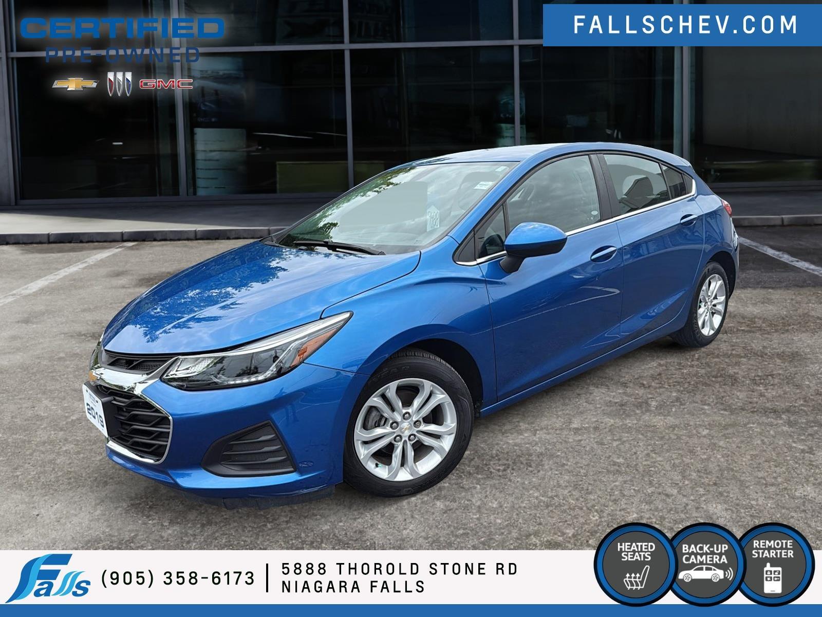 2019 Chevrolet Cruze LT R.START,REARCAM,H.SEATS