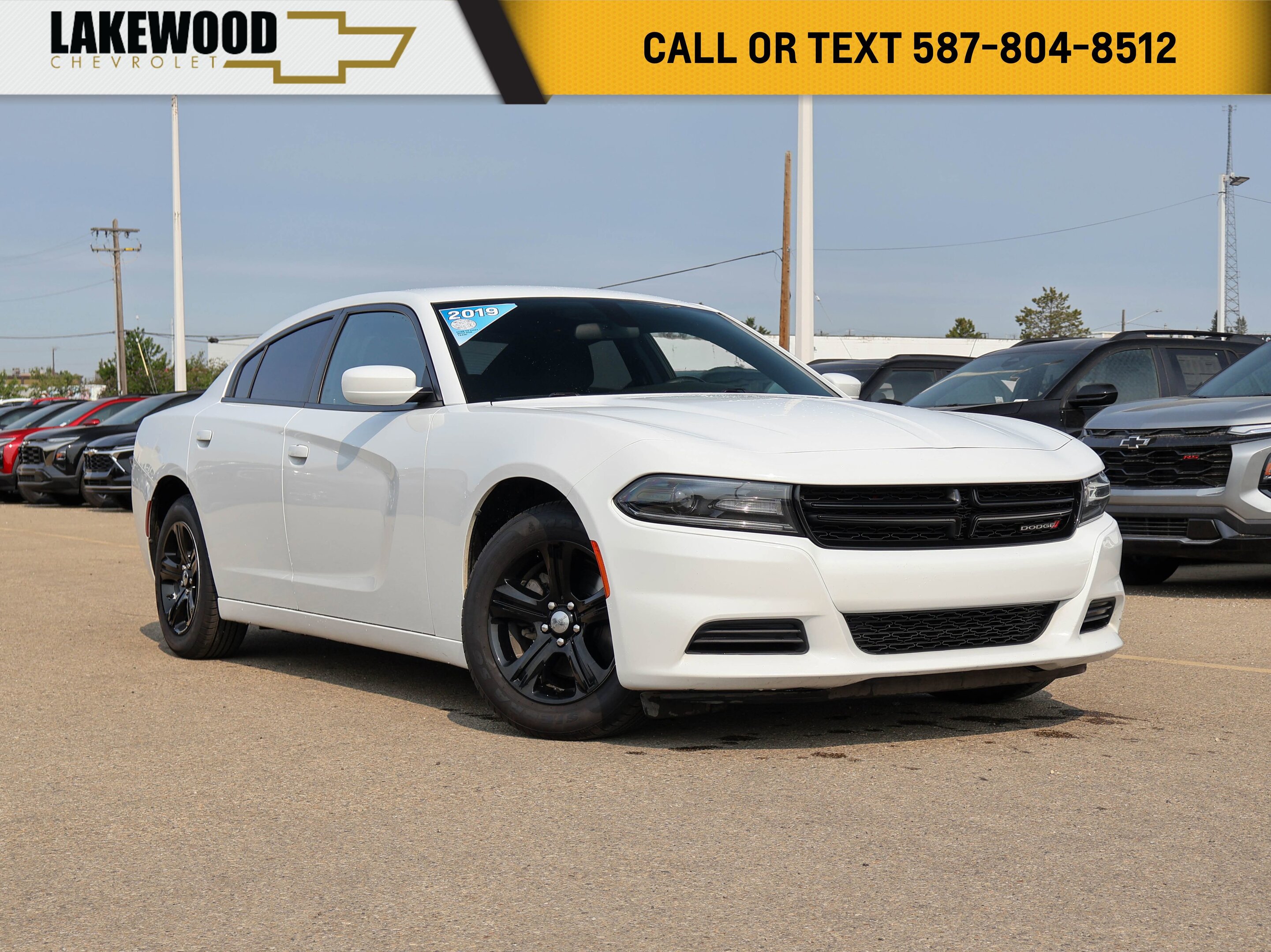 2019 Dodge Charger SXT RWD 3.6L