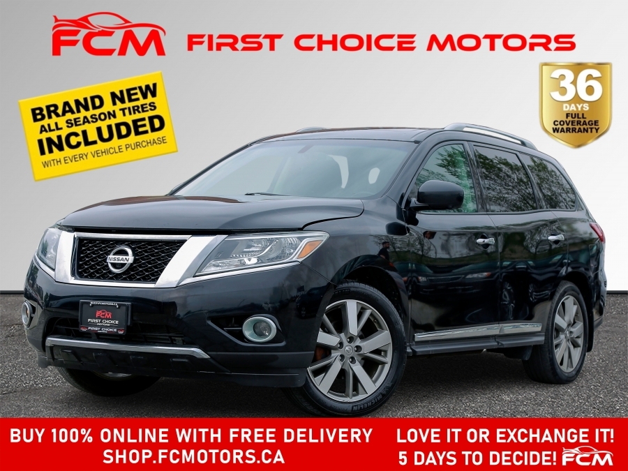 2014 Nissan Pathfinder PLATINUM ~AUTOMATIC, FULLY CERTIFIED WITH WARRANTY