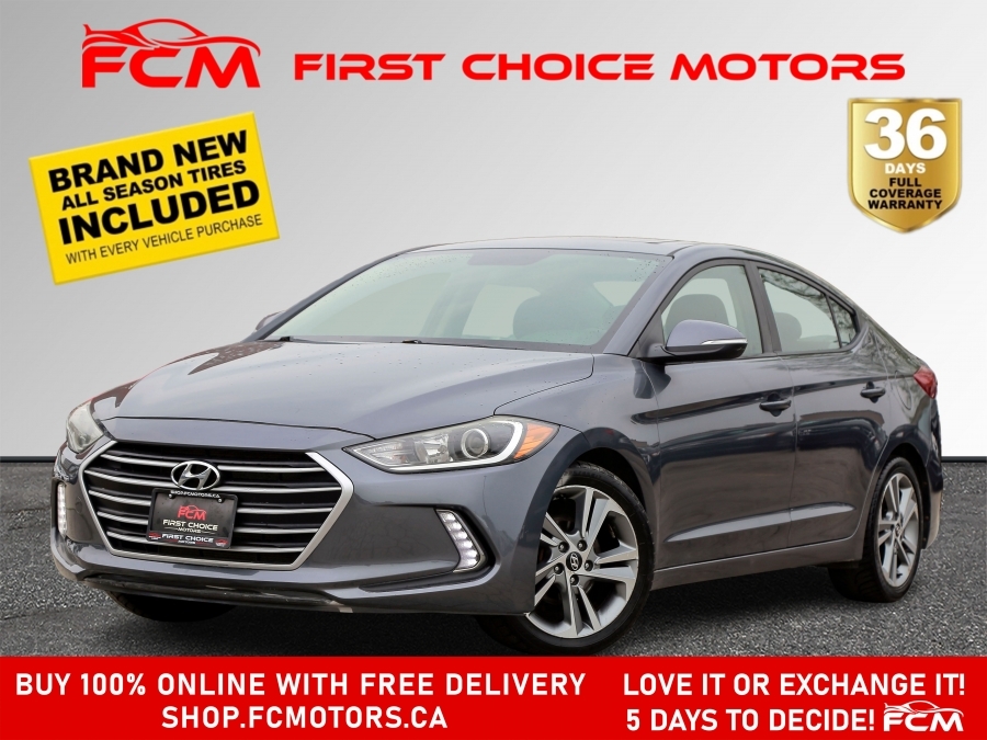 2017 Hyundai Elantra GLS ~AUTOMATIC, FULLY CERTIFIED WITH WARRANTY!!!!~