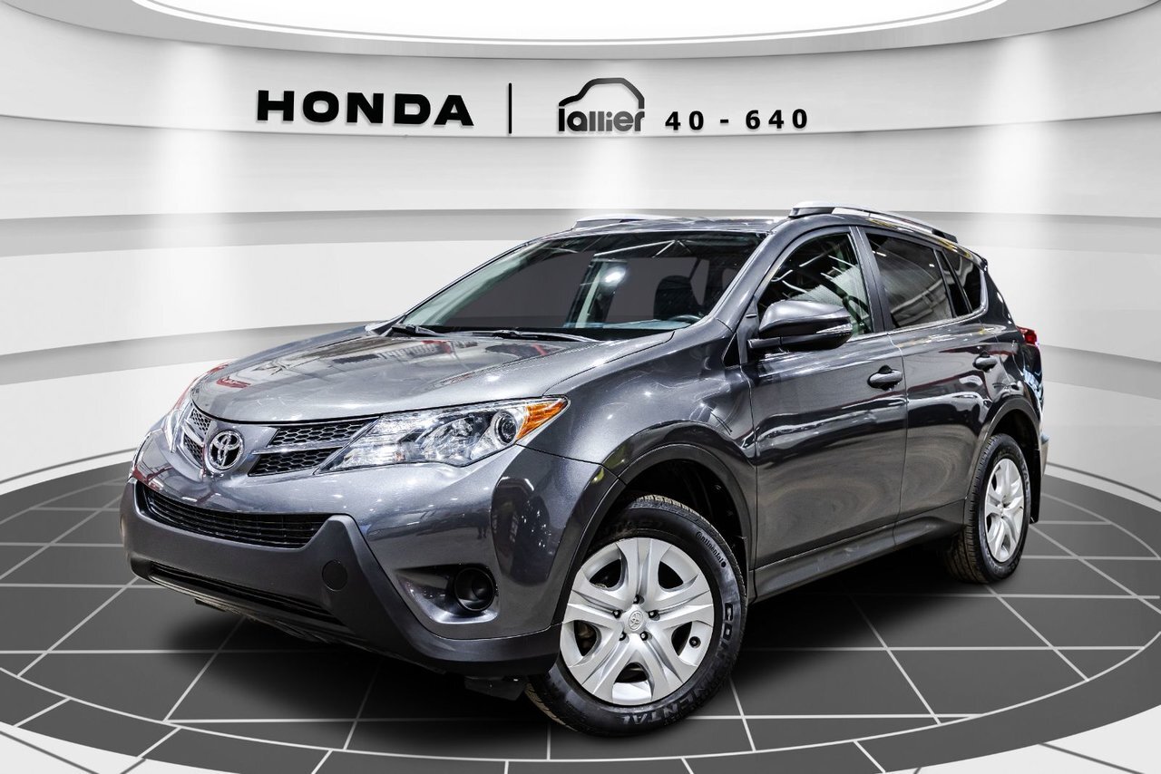 2013 Toyota RAV4 LE JAMAIS ACCIDENTÉ + UN SEUL PROPRIO + 8 PNEUS