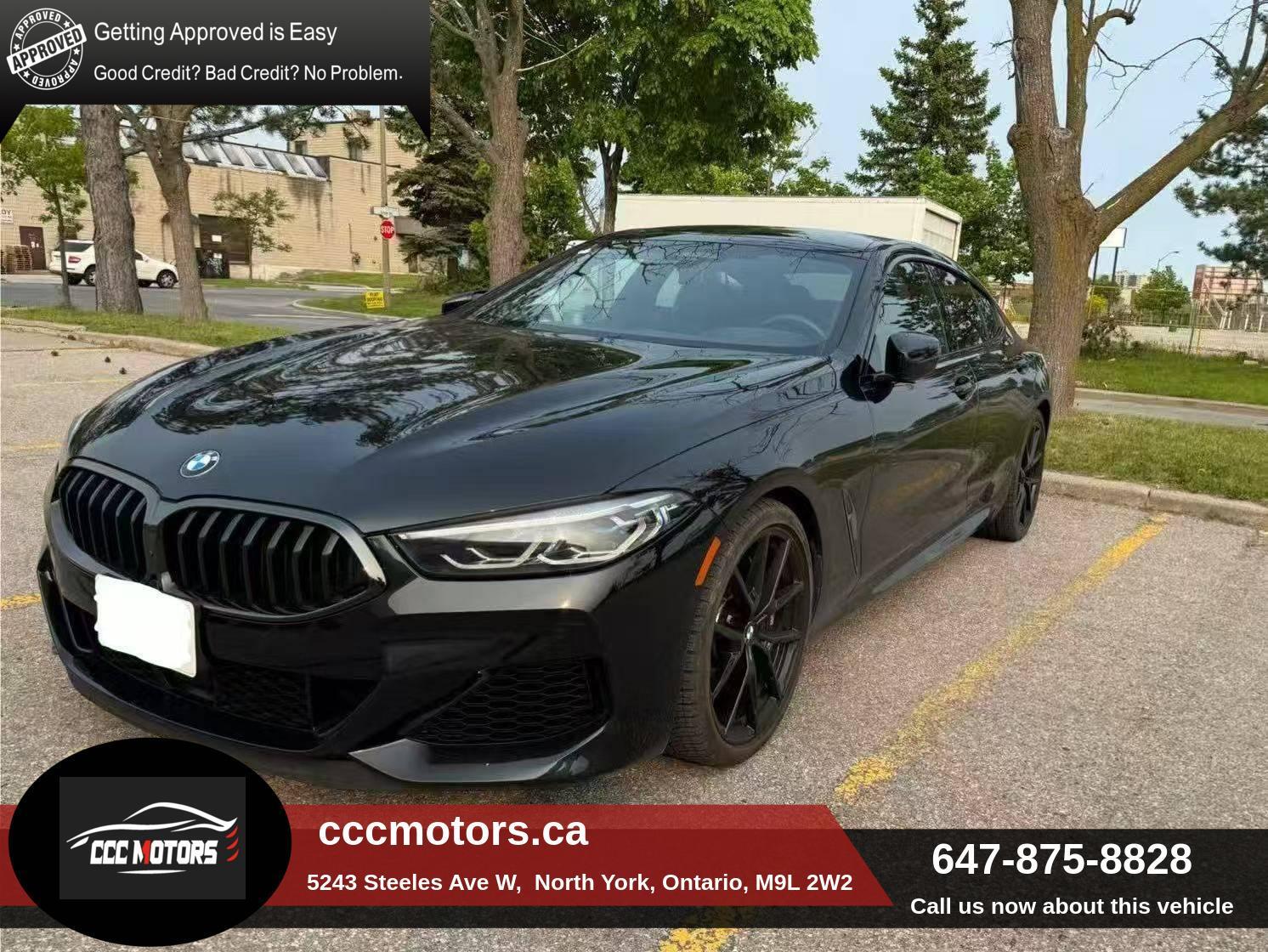 2022 BMW 8 Series M850i xDrive Gran Coupe Transfer Lease