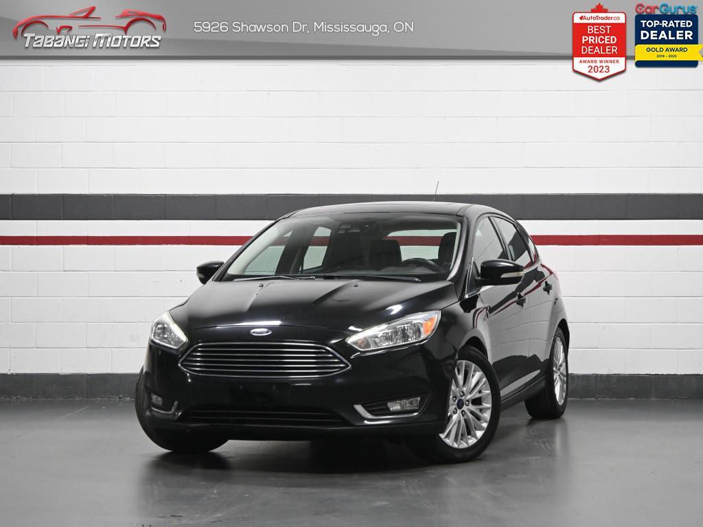 2017 Ford Focus Titanium  No Accident Leather SONY Navigation Sunr