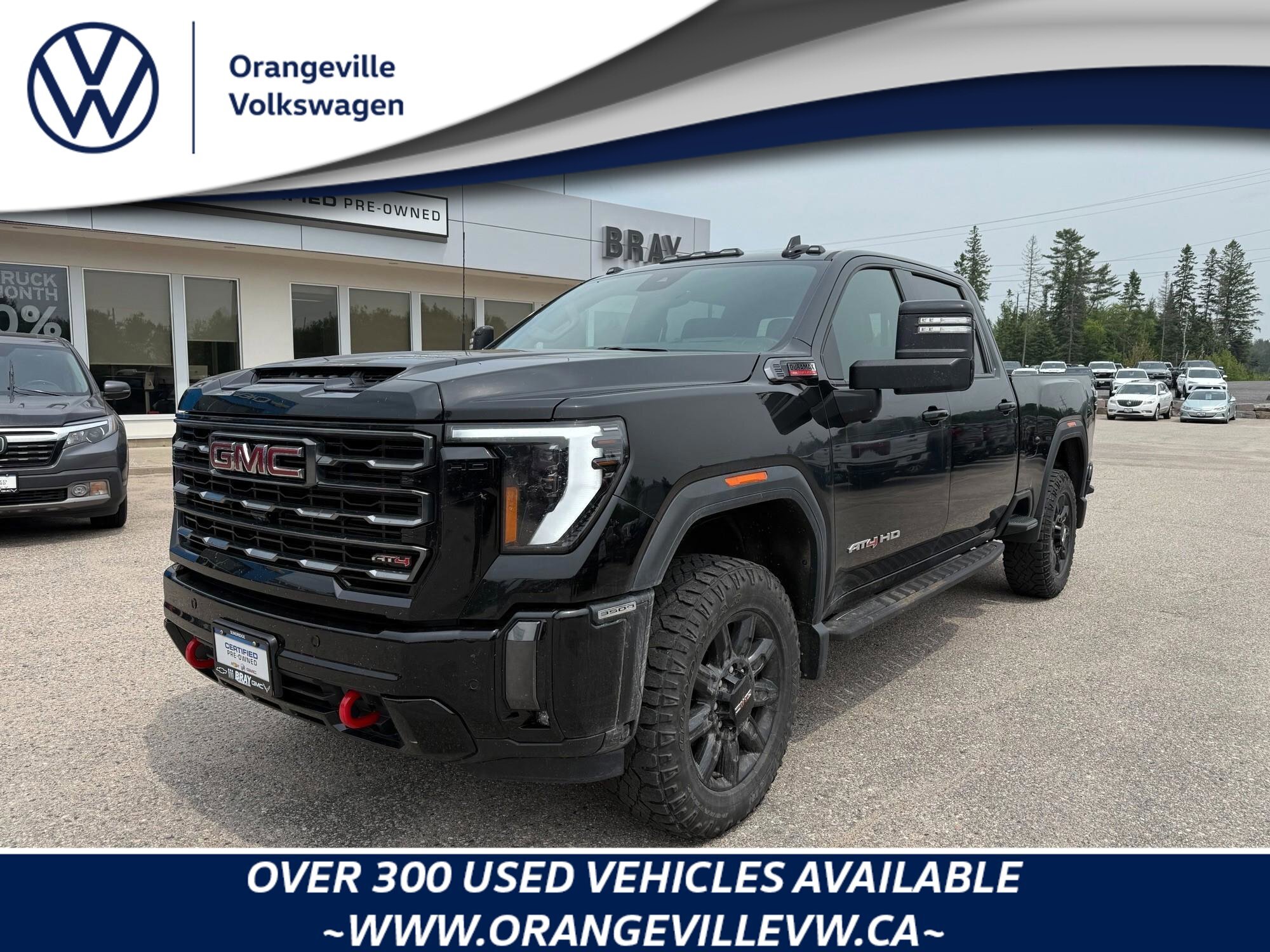 2024 GMC Sierra 3500HD AT4 AT4 PREMIUM PLUS PKG | HEATED & VENTED SEATS |