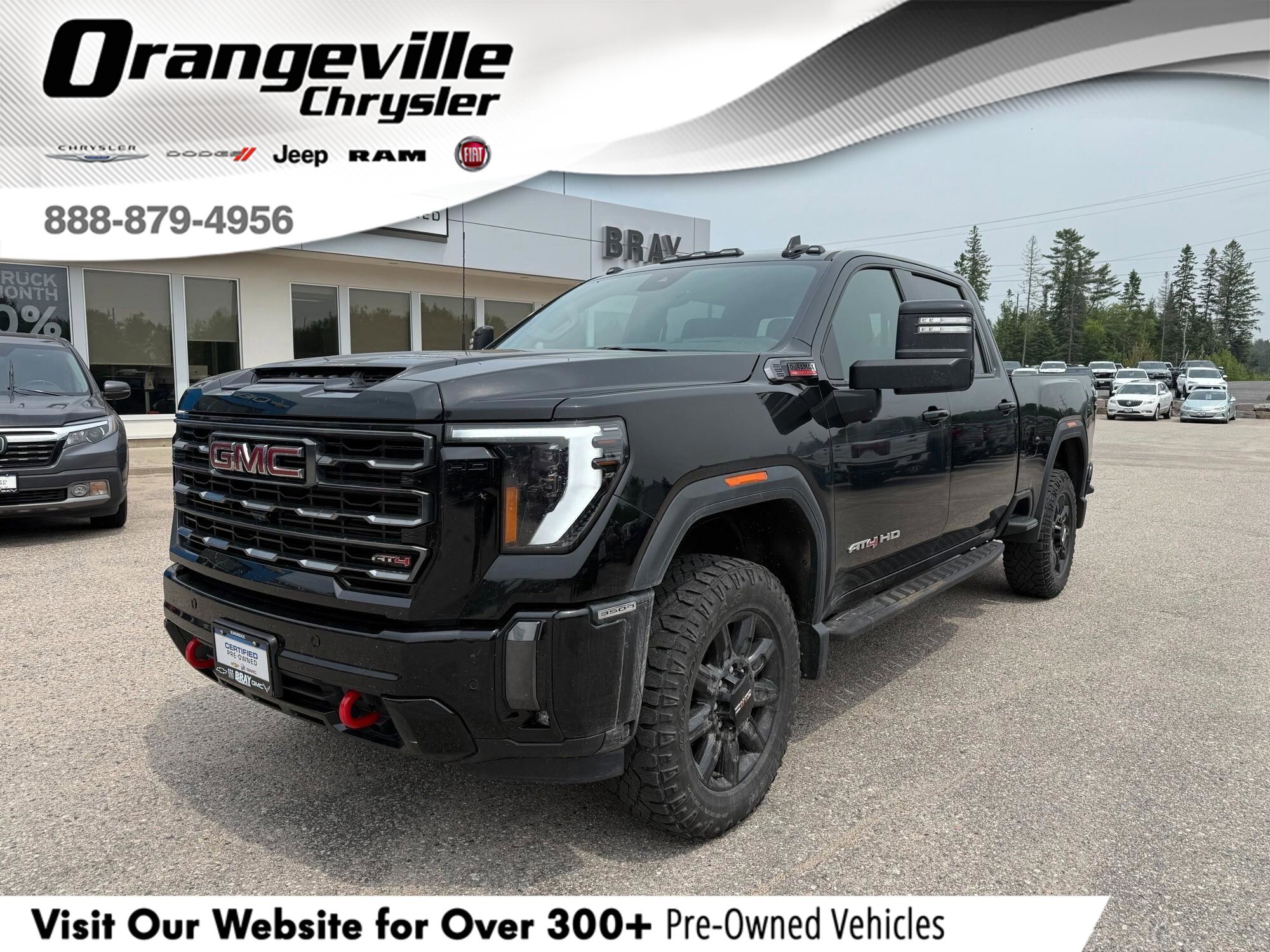 2024 GMC Sierra 3500HD AT4 AT4 PREMIUM PLUS PKG | HEATED & VENTED SEATS |
