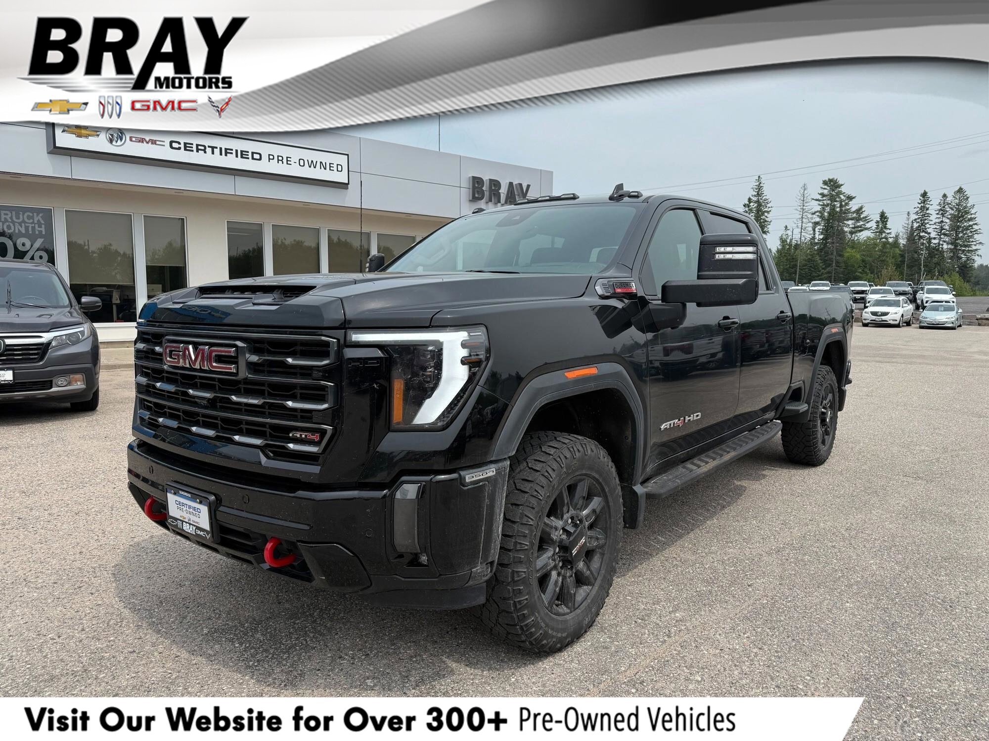 2024 GMC Sierra 3500HD AT4 AT4 PREMIUM PLUS PKG | HEATED & VENTED SEATS |