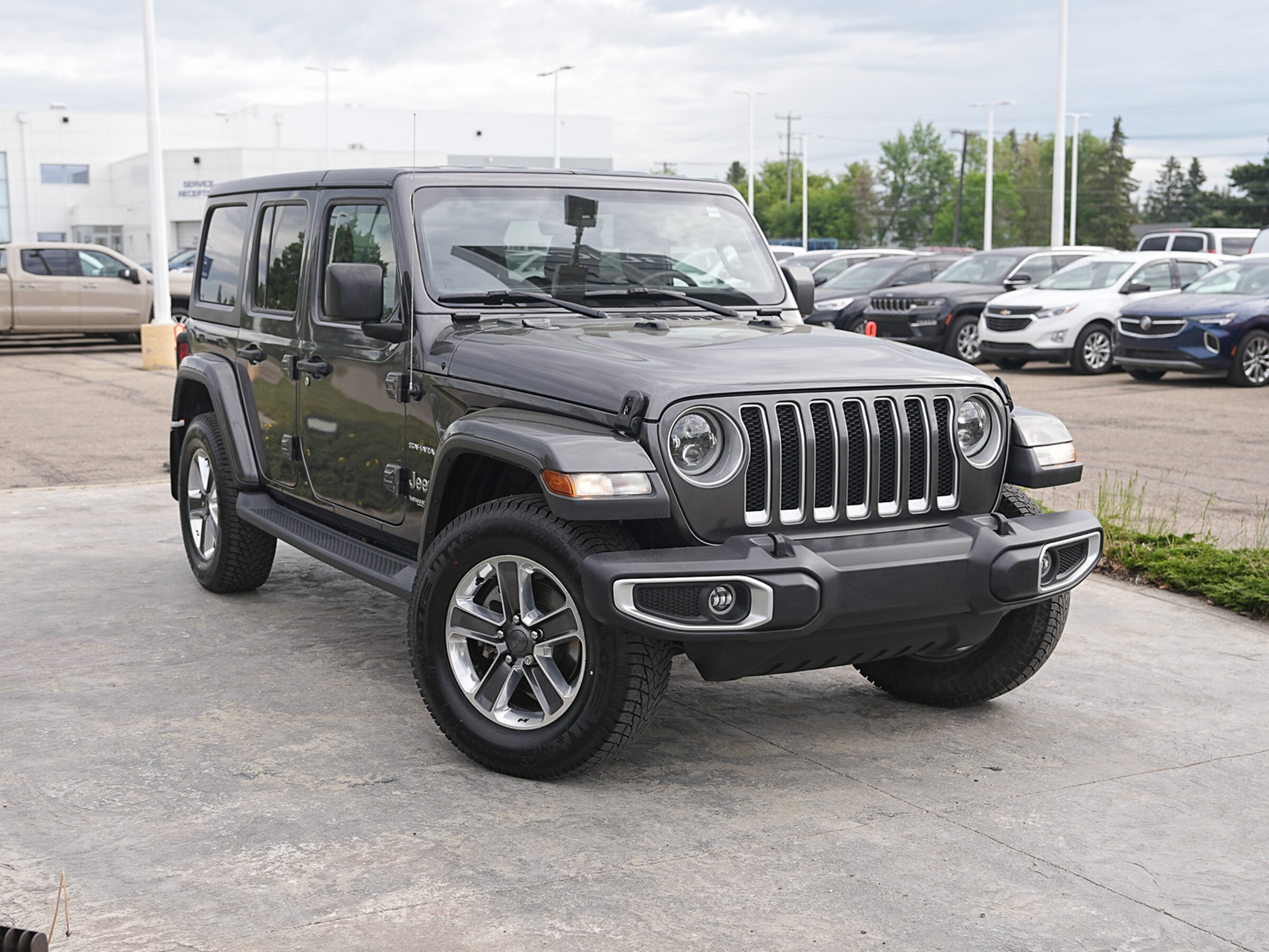 2018 Jeep WRANGLER UNLIMITED Sahara 4x4, Nav, Uconnect, Hard Top