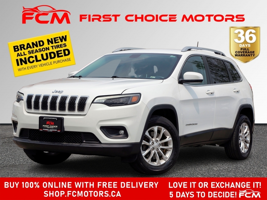 2019 Jeep Cherokee LATITUDE ~AUTOMATIC, FULLY CERTIFIED WITH WARRANTY