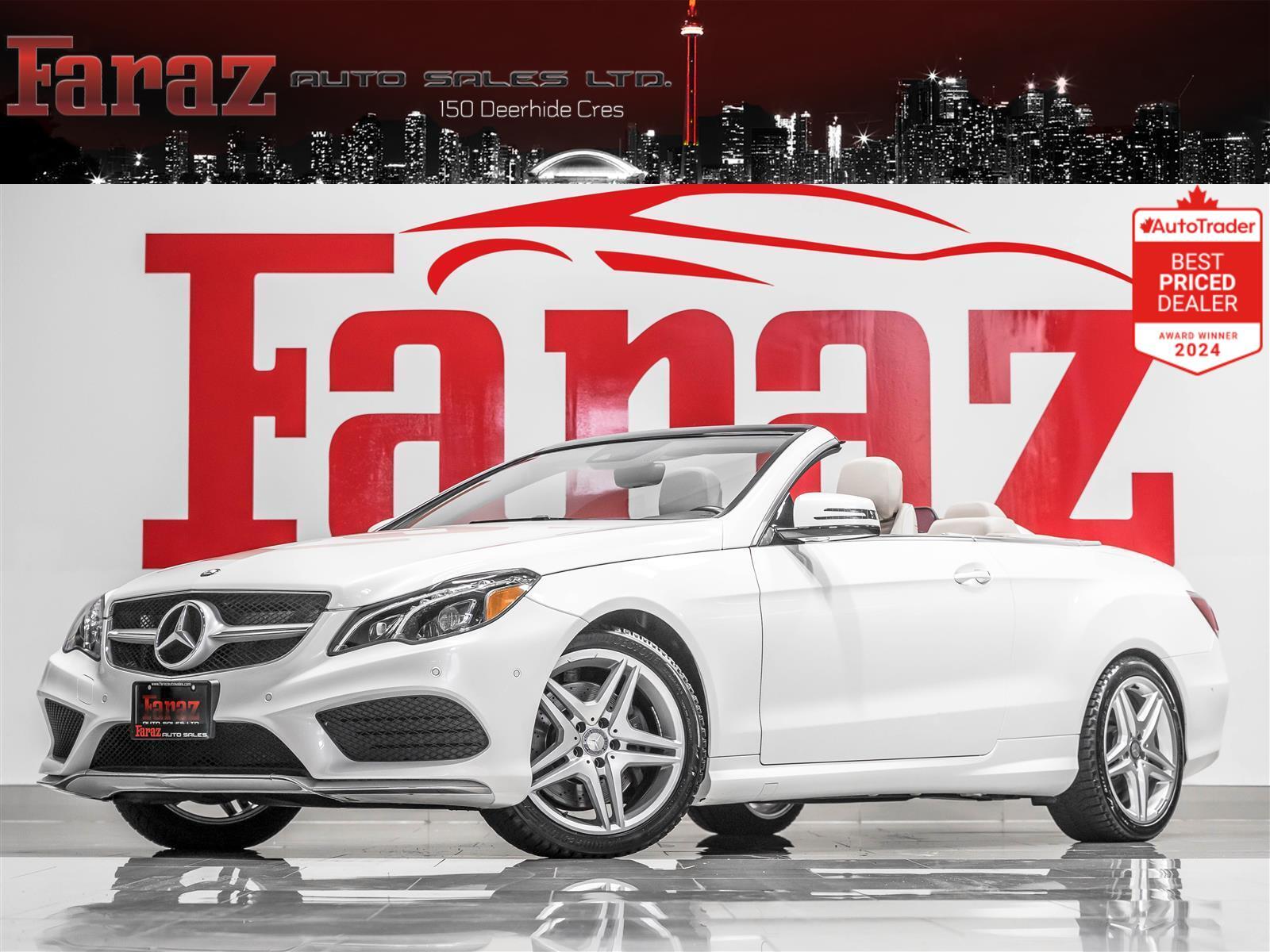 2016 Mercedes-Benz E400 E 400|AMG PKG|CONVERTIBLE|ACCIDENT FREE|ONE OWNER