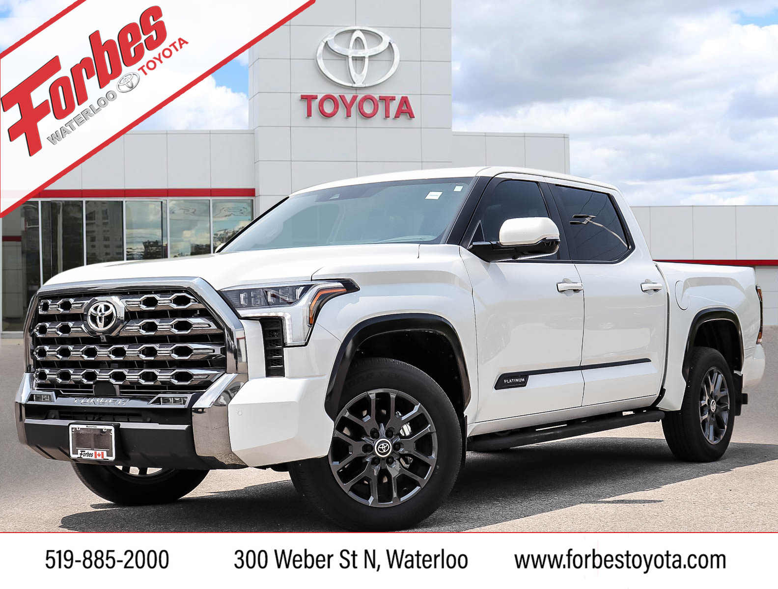 2024 Toyota Tundra ONE OWNER PLATINUM 4X4 5,486 KM 