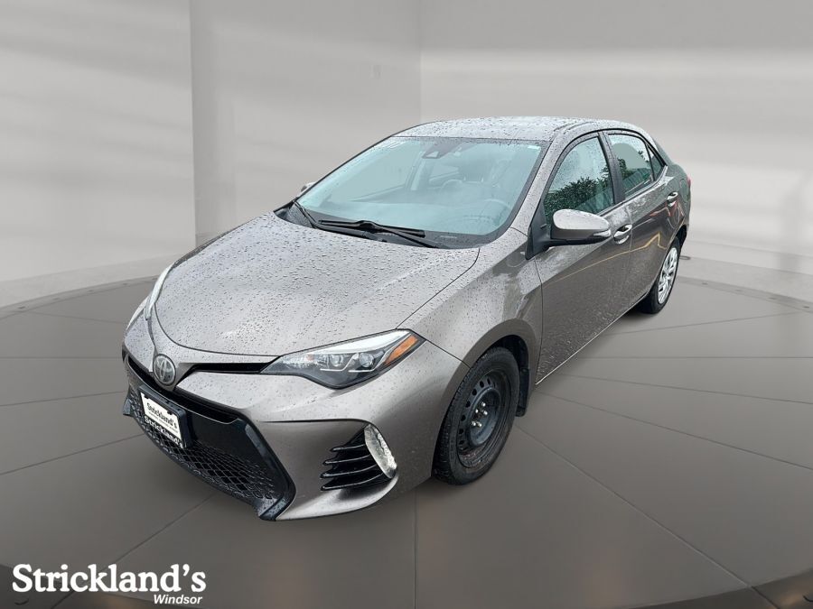 2017 Toyota Corolla MANUAL SEDAN 