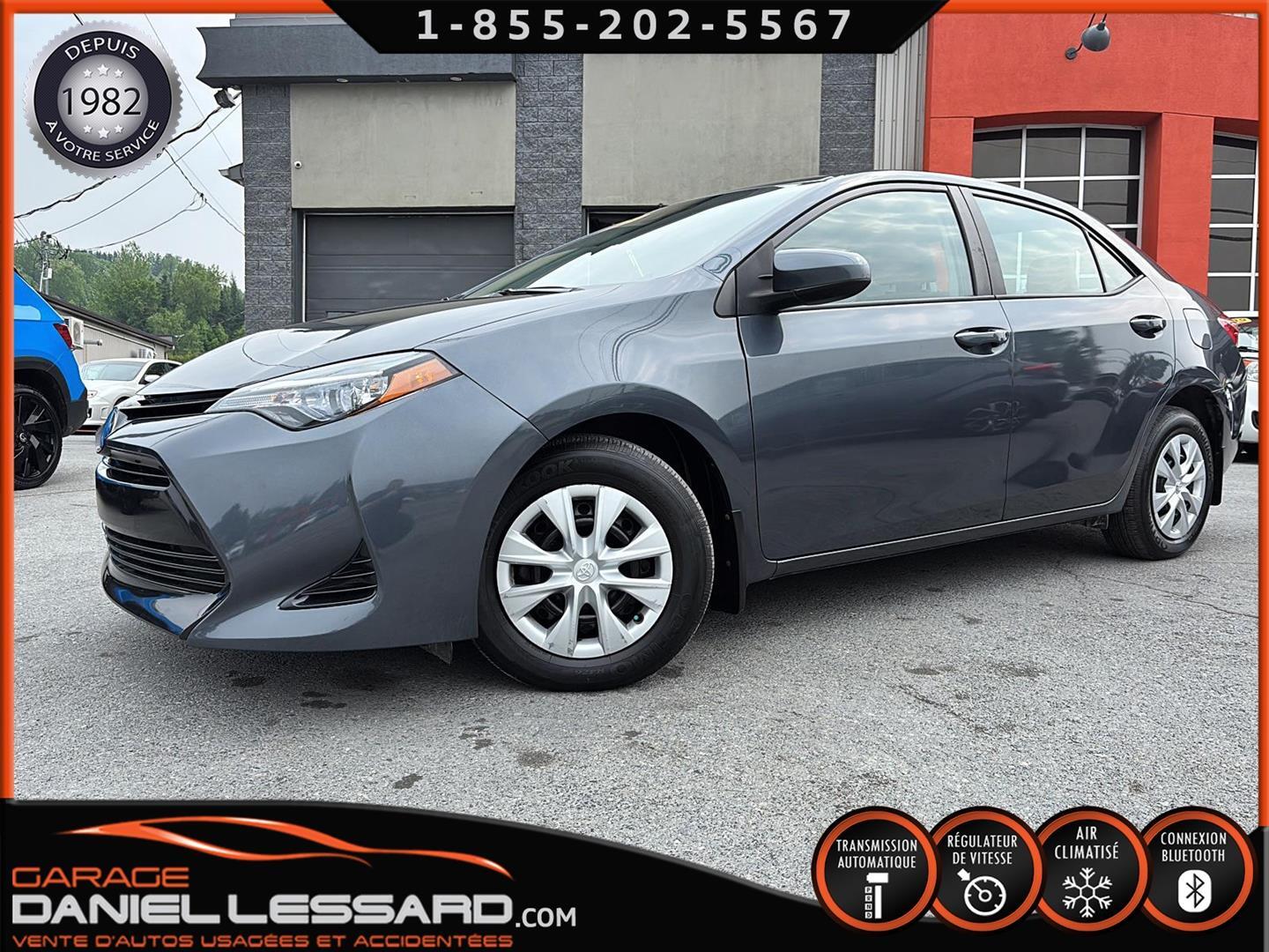 2019 Toyota Corolla LE 1.8 L AUTOMATIQUE, ROUES 15P, A/C, CAMERA