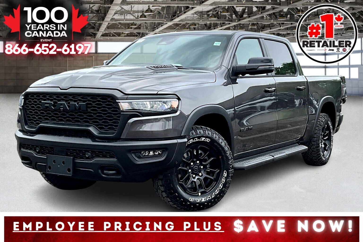 2025 Ram 1500 REBEL | Level2 | Sunroof | Leather | Adv Safety 2
