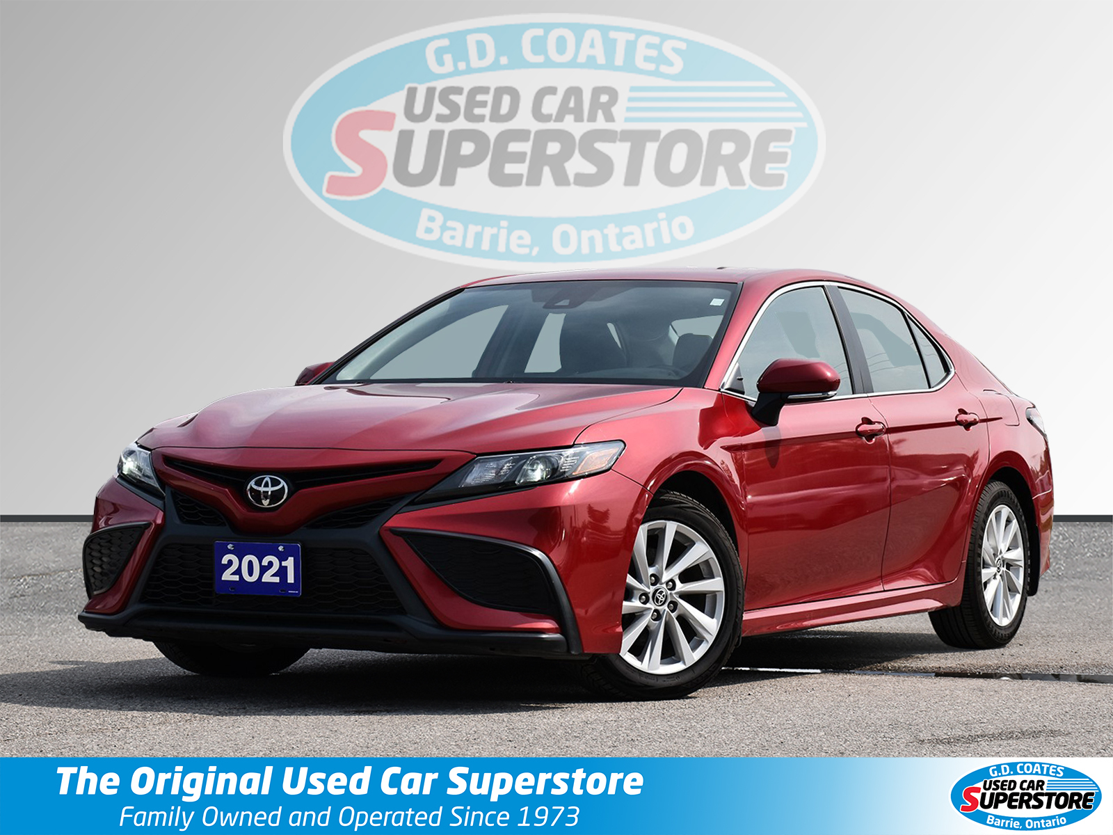 2021 Toyota Camry SE ~Heated Seats ~Camera ~Bluetooth ~Alloy Wheels 